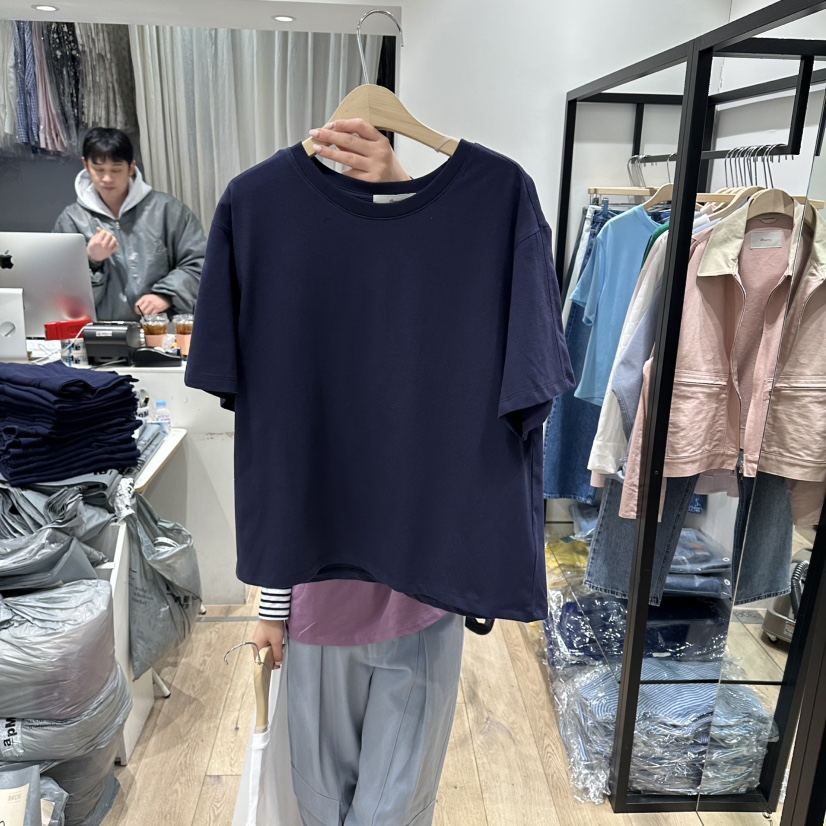 BRUNI/RICOTTA東大門實拍女裝新款推薦職業時尚休閑熱賣T恤BRUNI/RICOTTAT恤圖色2