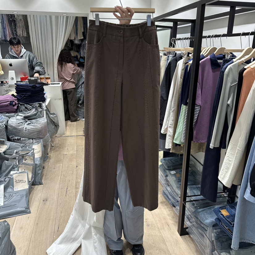 BRUNI/RICOTTA東大門代購女裝新品推薦26春夏時尚休閑褲BRUNI/RICOTTA休閑褲圖色2