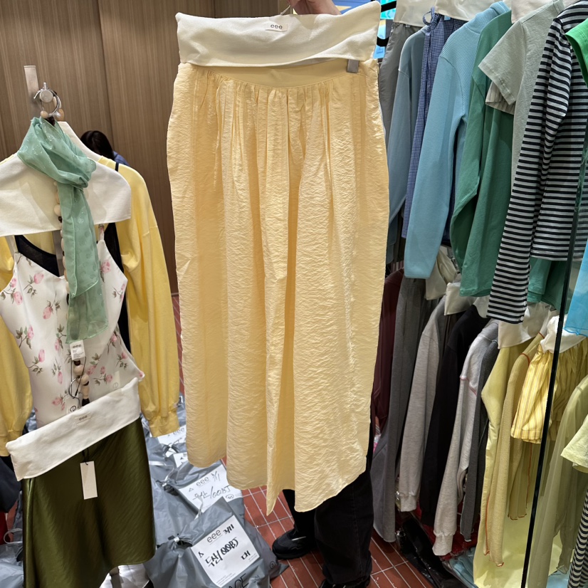 E/E/E東大門代購女士新款推薦職業熱賣時尚人氣26春夏長裙E/E/E長裙圖色1