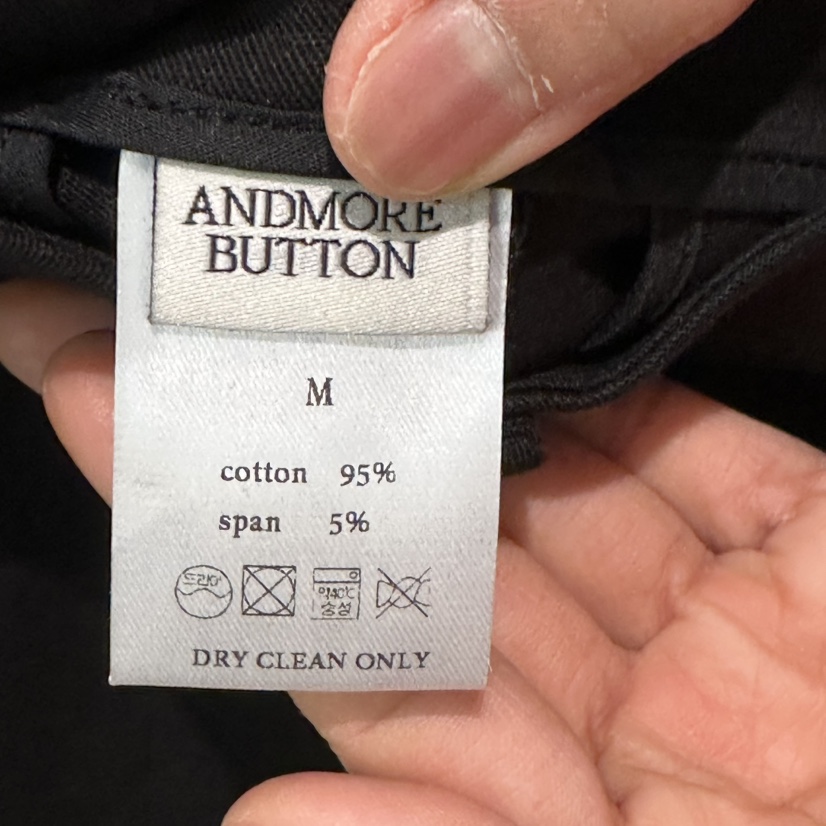ANDMORE BUTTON韓國代購女士新款真品時尚推薦休閑26春夏短褲ANDMORE BUTTON短褲
