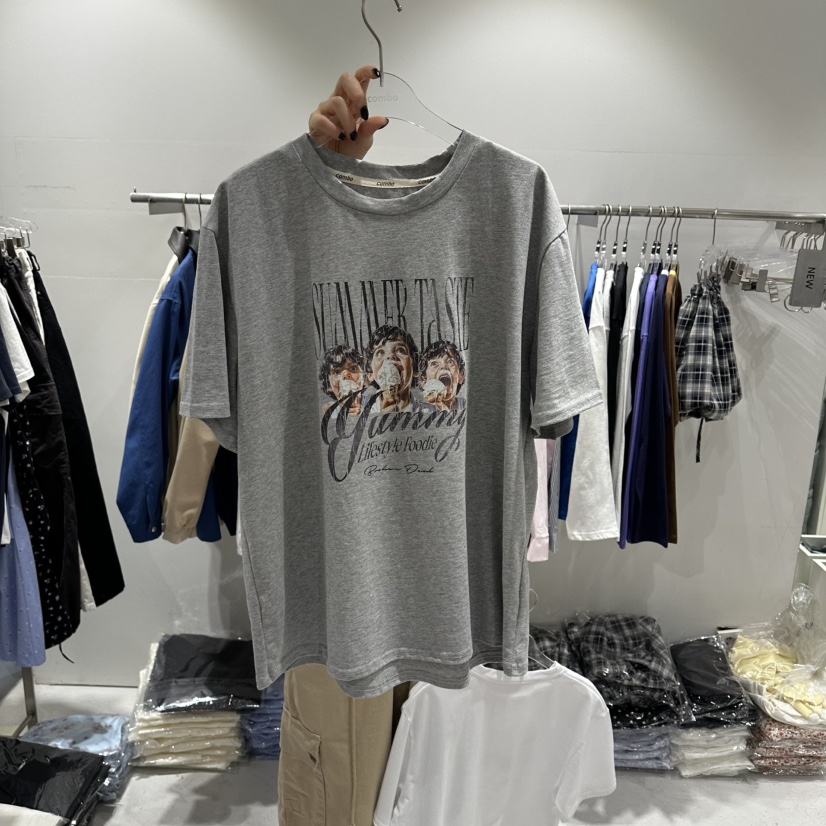 COMBO韓國代購女裝新款職業人氣真品休閑時尚推薦26春夏T恤COM_BOT恤圖色3