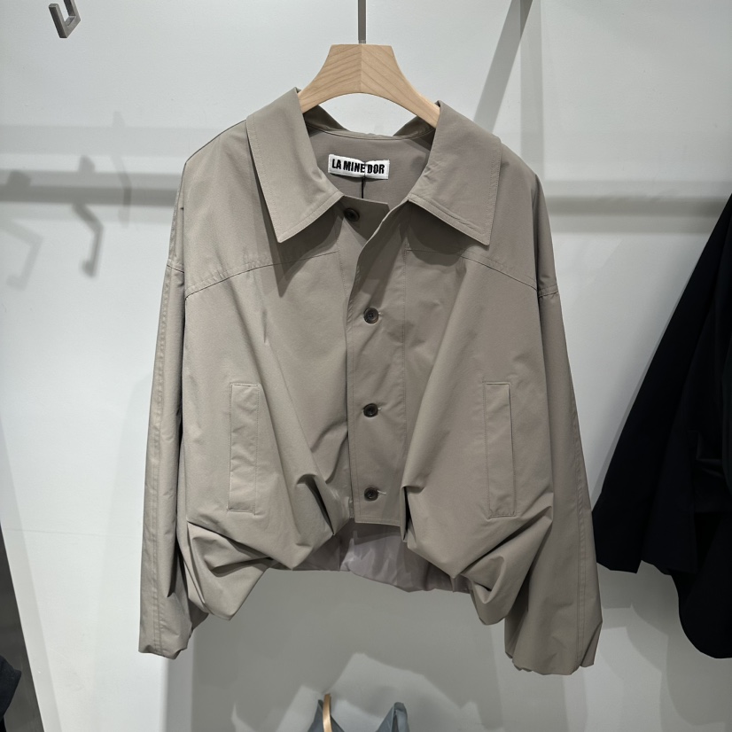 LAMINEDOR東大門直郵女士新款真品26春夏襯衫蕾絲衫雙排扣LA MINE DOR襯衫/蕾絲衫圖色1