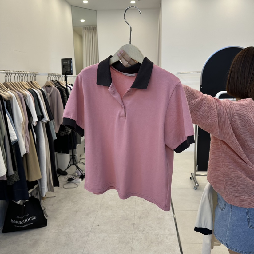 FUNNY POWDER韓國代購女士新款真品休閑26春夏熱賣職業T恤THE FUNNYT恤圖色3