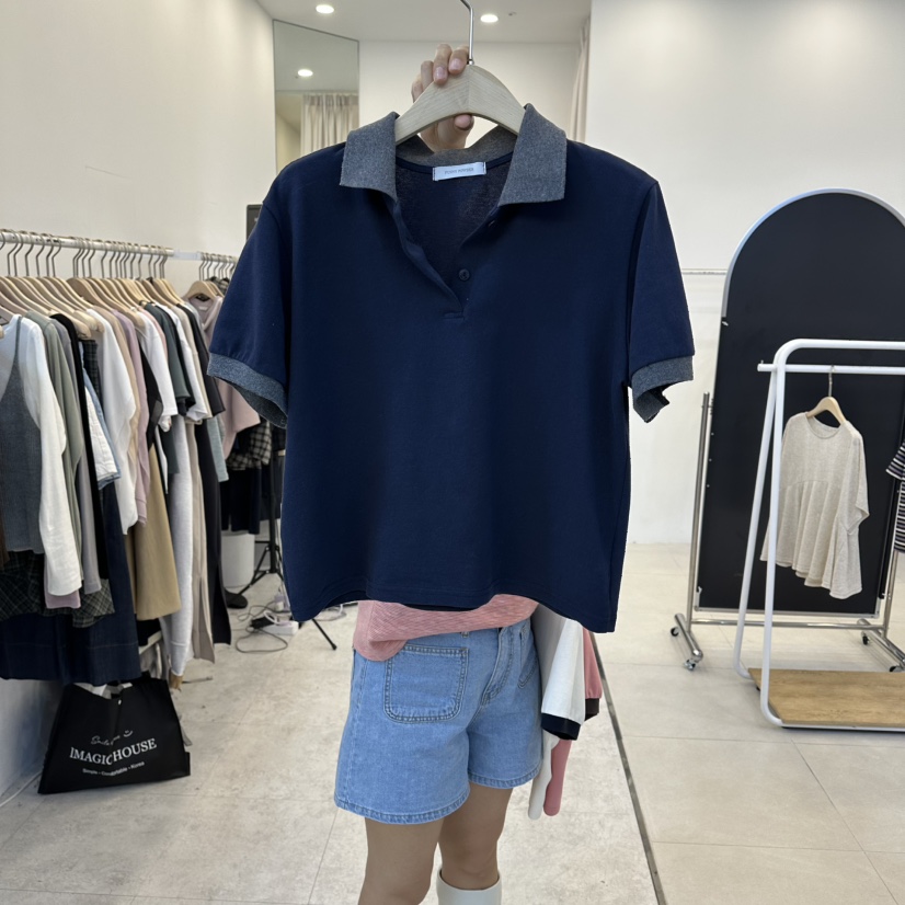 FUNNY POWDER韓國代購女士新款真品休閑26春夏熱賣職業T恤THE FUNNYT恤圖色4