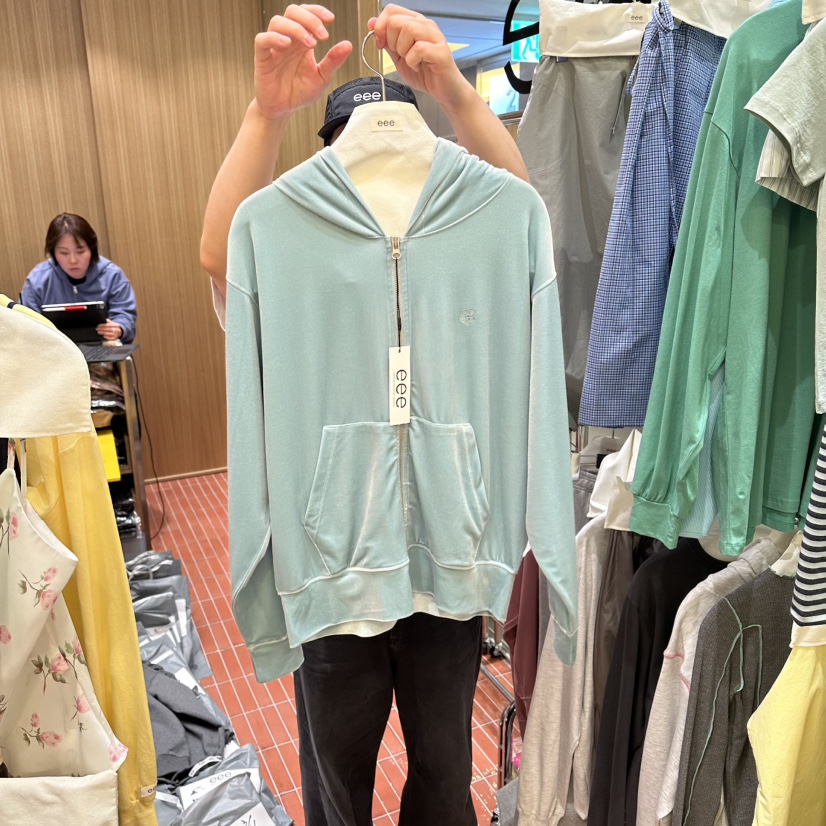 E/E/E東大門實拍女裝新品休閑真品熱賣26春夏職業時尚夾克E/E/E夾克圖色2