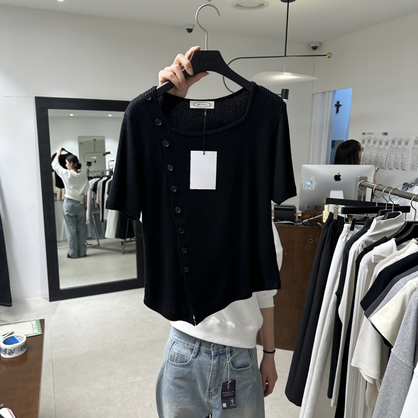 BETHEL東大門直郵女士新款人氣真品時尚職業26春夏熱賣T恤BETHELT恤圖色3