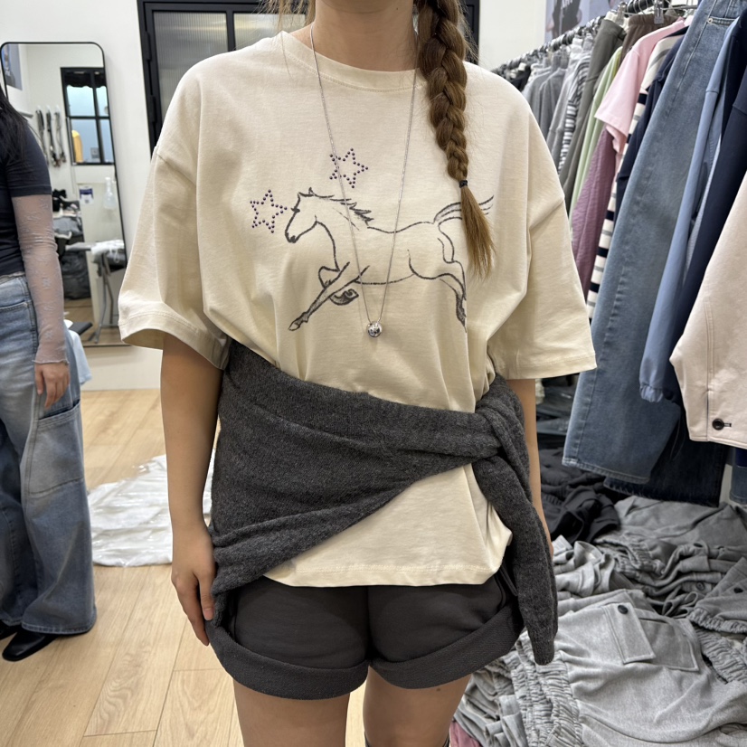 ARR東大門實拍女裝新品熱賣真品職業休閑推薦人氣26春夏T恤ARRT恤圖色2