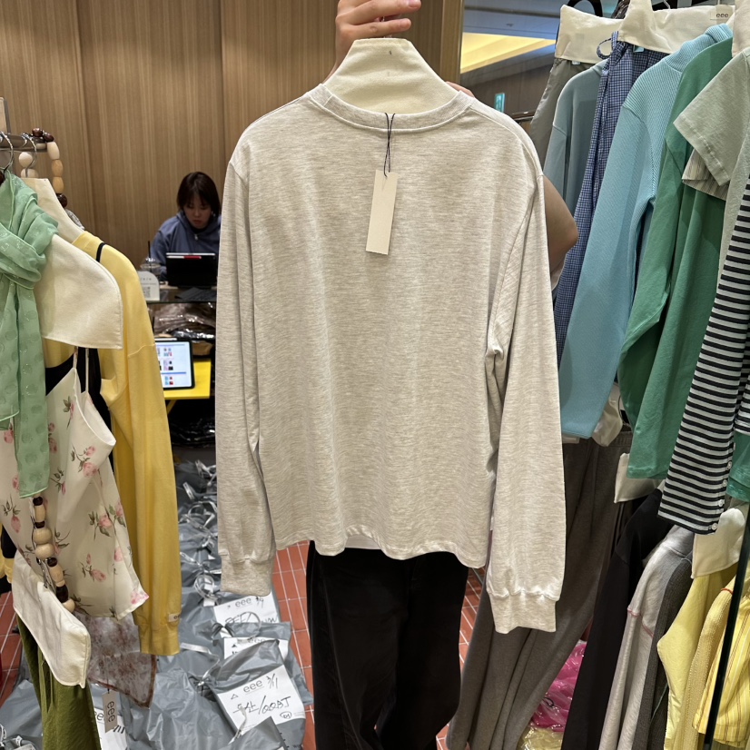 E/E/E東大門直郵女士新款職業26春夏推薦時尚真品熱賣衛衣E/E/E衛衣