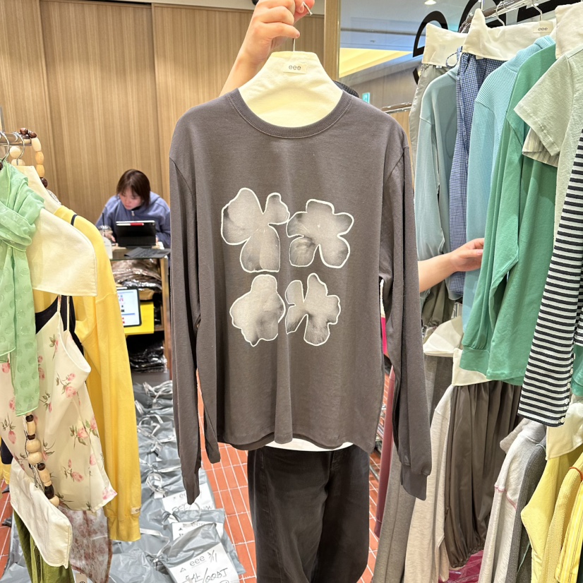 E/E/E東大門直郵女士新款職業26春夏推薦時尚真品熱賣衛衣E/E/E衛衣圖色2