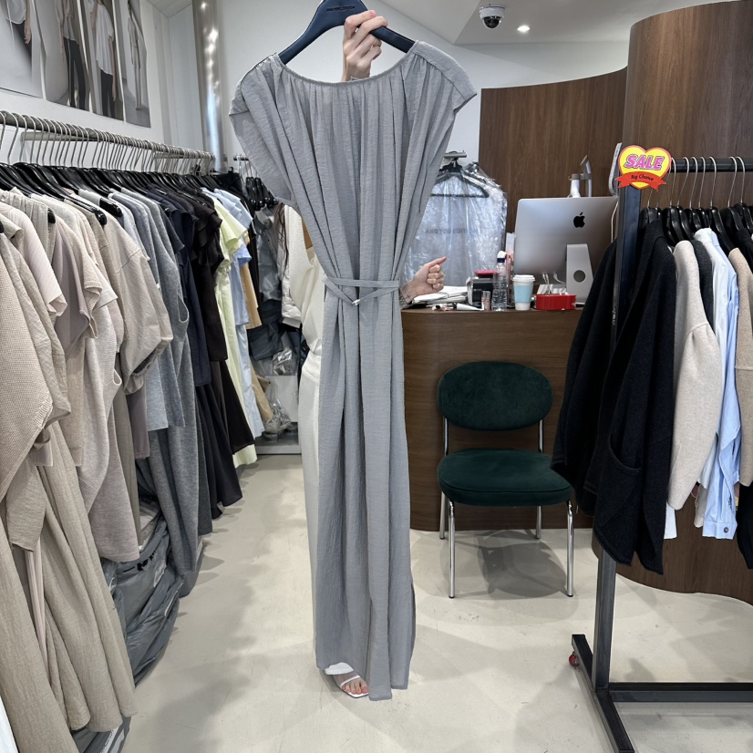 LE EDITION/LEBOENE韓國代購女裝新品熱賣連衣裙含腰帶LE EDITION/LEBOENE連衣裙圖色2