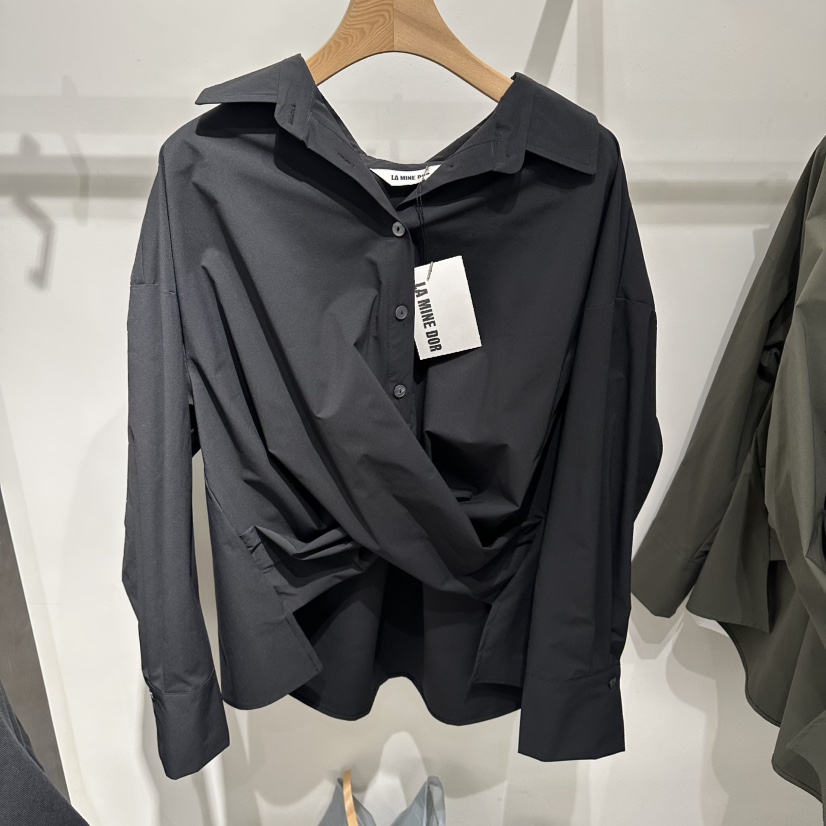 LAMINEDOR東大門代購女士新品熱賣休閑職業時尚襯衫蕾絲衫LA MINE DOR襯衫/蕾絲衫圖色3