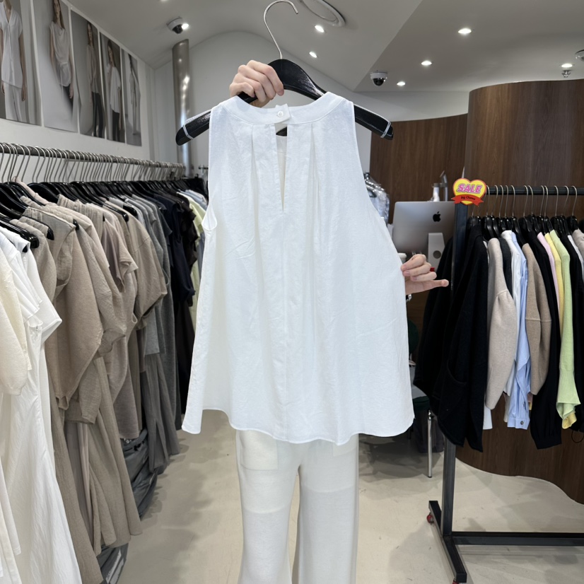 LE EDITION/LEBOENE東大門代購女裝新款時尚吊帶背心亞麻LE EDITION/LEBOENE吊帶/背心