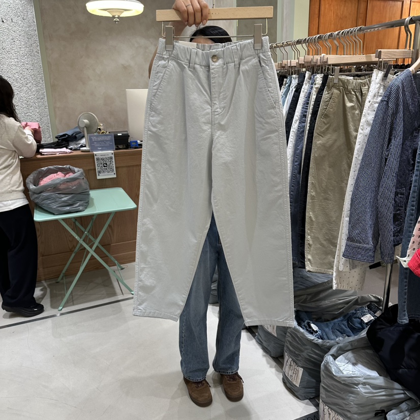 DELI JENNY東大門代購女裝新品推薦時尚休閑職業26春夏休閑褲DELI JENNY休閑褲圖色1