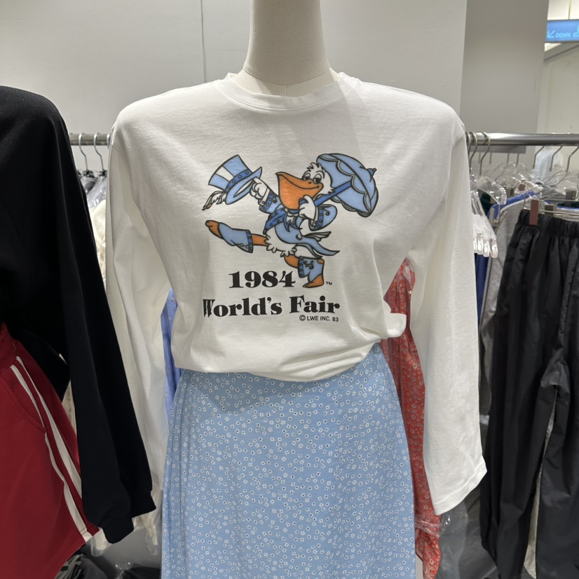 COMBO東大門代購女士新款真品熱賣26春夏休閑推薦長袖T恤COM_BO長袖T恤圖色2