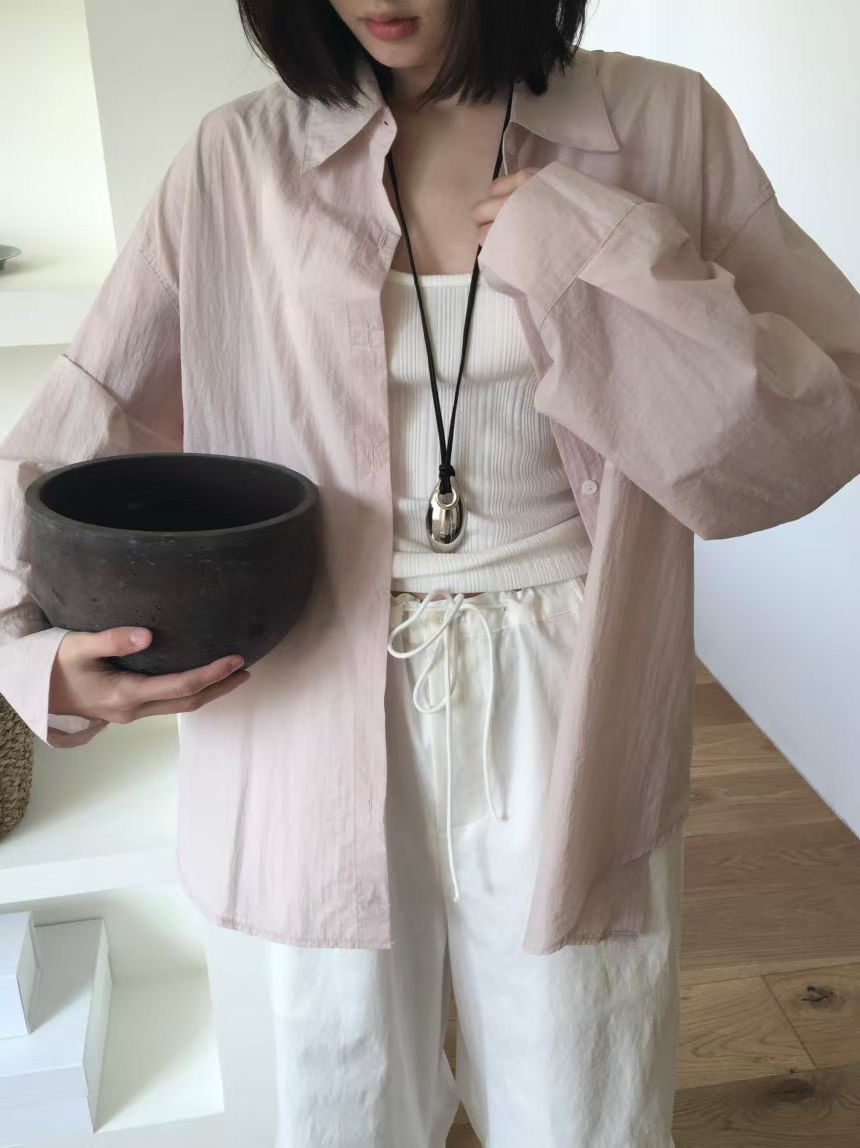 GAMGAK/NEMORETHING韓國東大門代購女士新款職業襯衫蕾絲衫GAMGAK/NEMORETHING襯衫/蕾絲衫圖色2