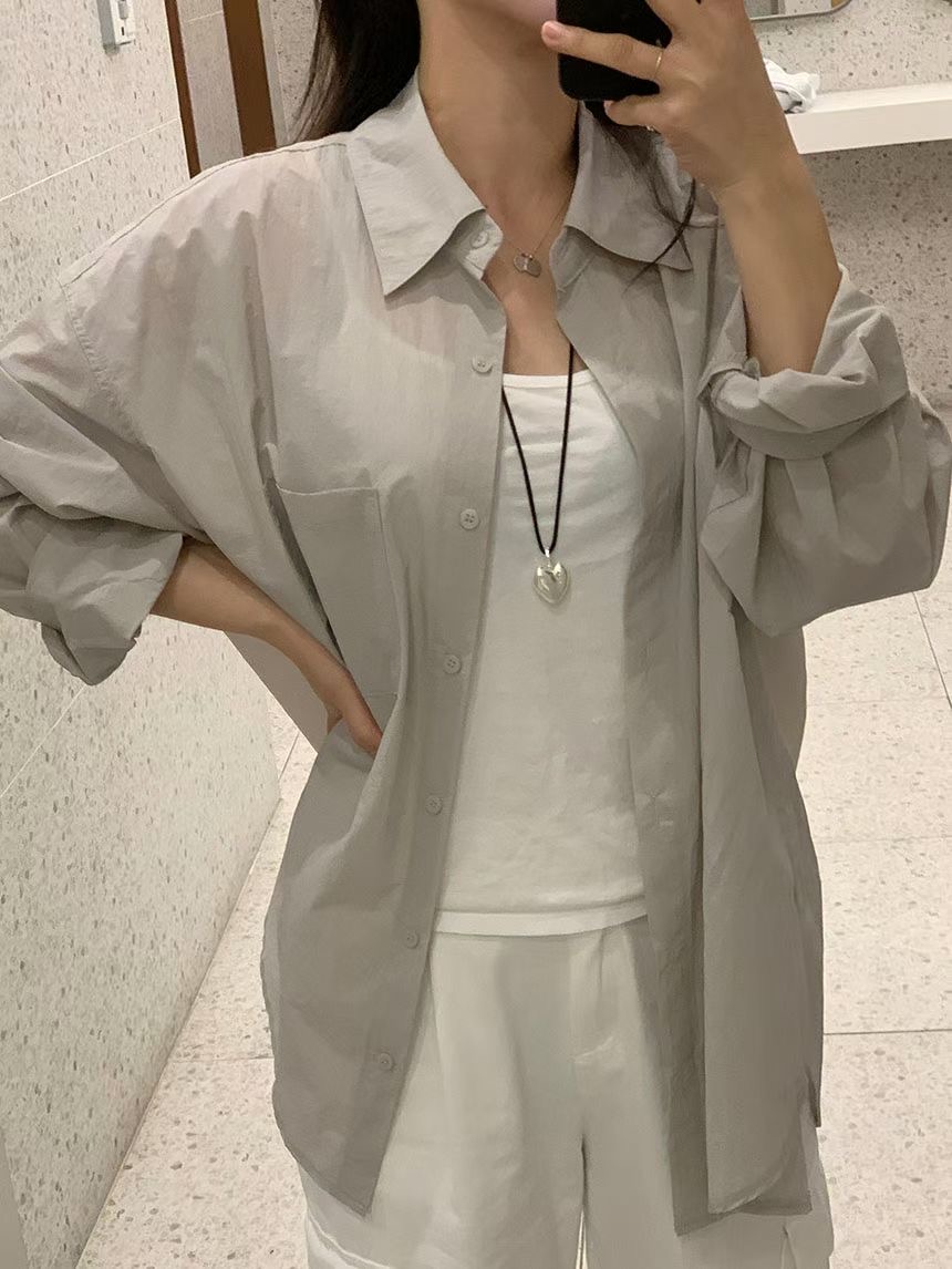 GAMGAK/NEMORETHING韓國東大門代購女士新款職業襯衫蕾絲衫GAMGAK/NEMORETHING襯衫/蕾絲衫圖色5