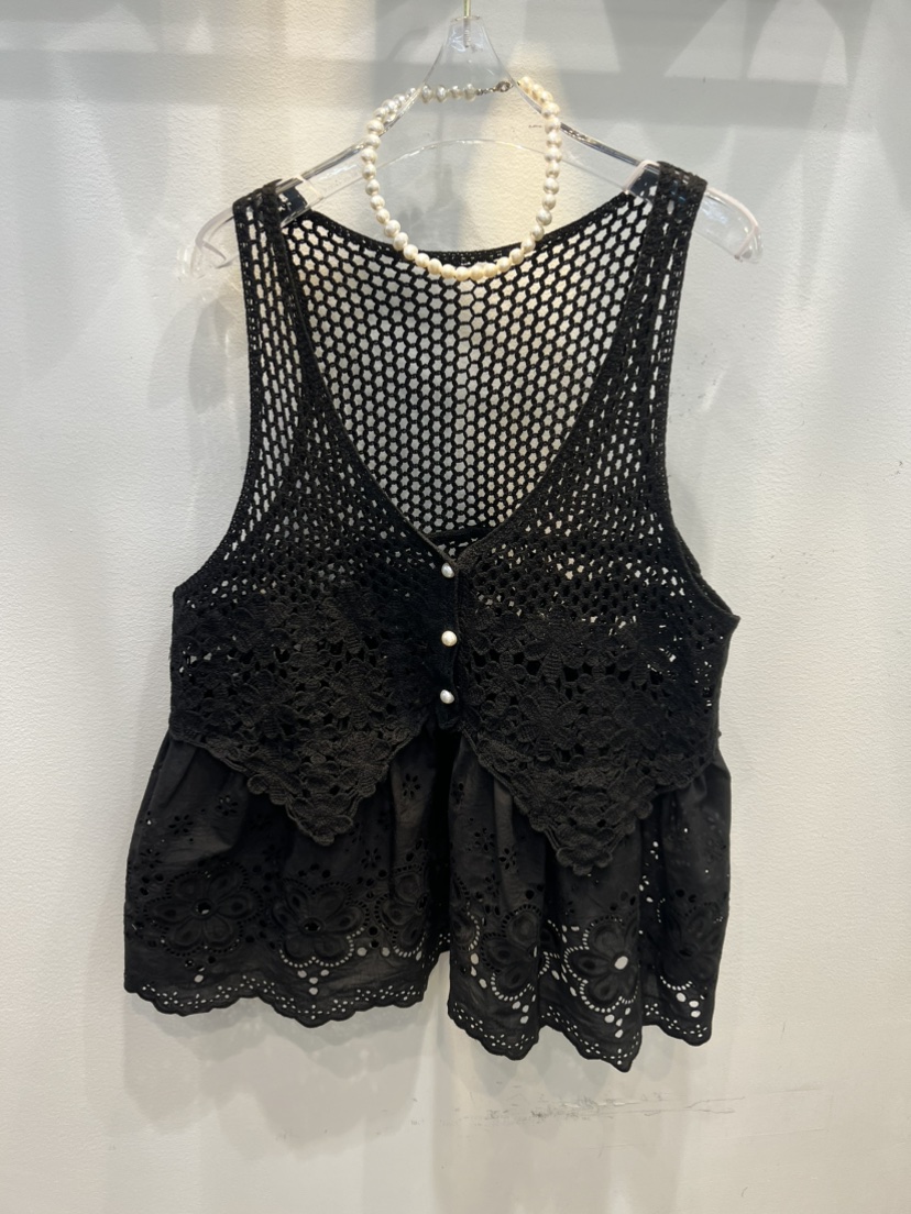 BLUE BANANA韓國東大門代購女裝新品人氣吊帶背心不含配飾BLUE BANANA吊帶/背心圖色2