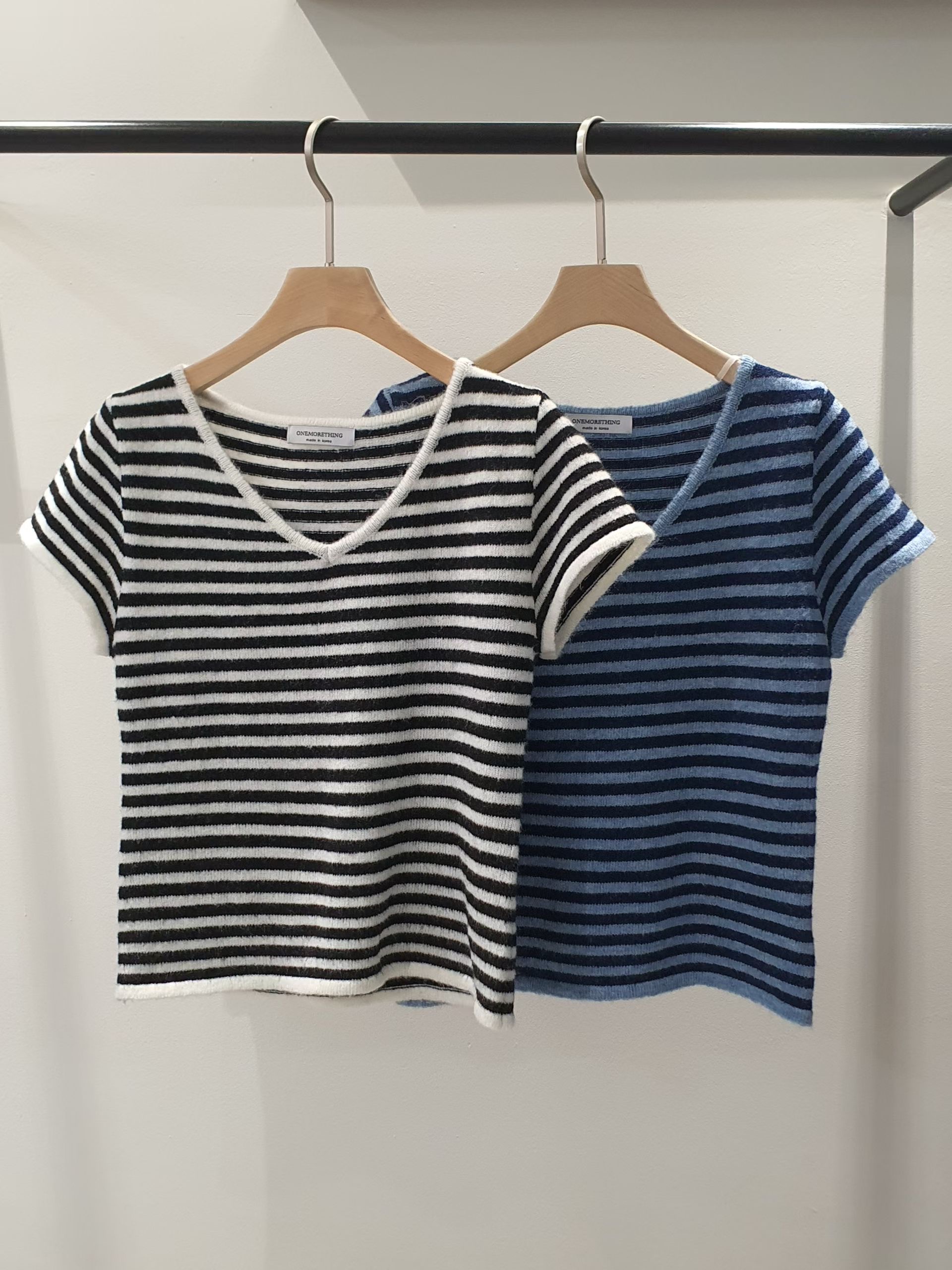 GAMGAK/NEMORETHING韓國東大門直郵女士新款時尚針織衫V領GAMGAK/NEMORETHING針織衫