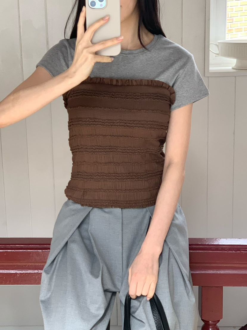 BINUS韓國東大門直郵女士新品職業26春夏熱賣休閑吊帶背心BINUS吊帶/背心圖色2