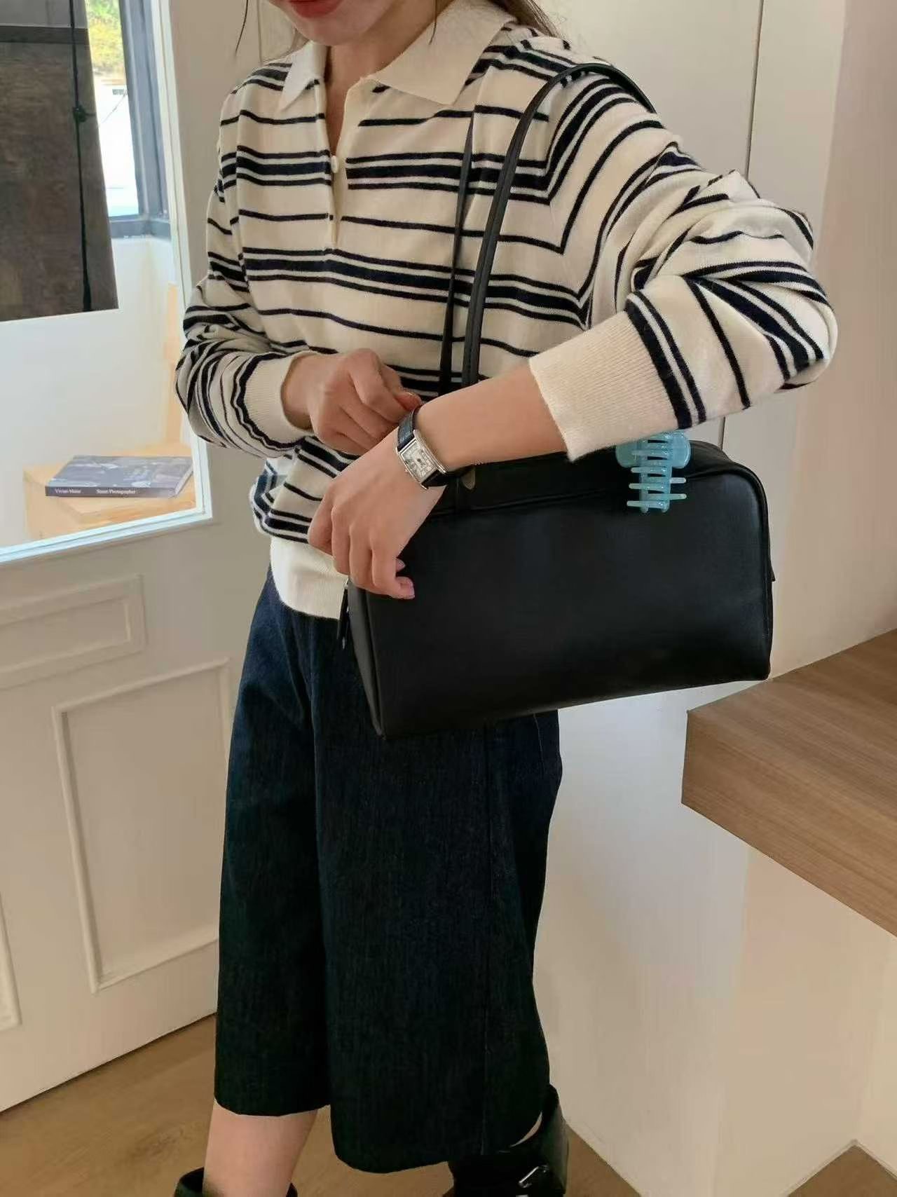 GAMGAK/NEMORETHING韓國直郵實拍女士新款推薦休閑針織衫GAMGAK/NEMORETHING針織衫