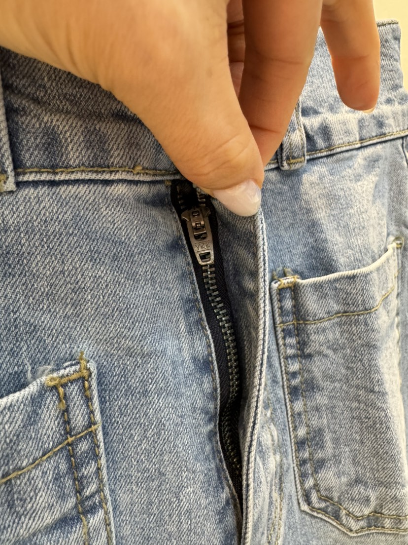 RIAH韓國代購女士新款時尚真品休閑推薦熱賣人氣26春夏牛仔褲RIAH牛仔褲