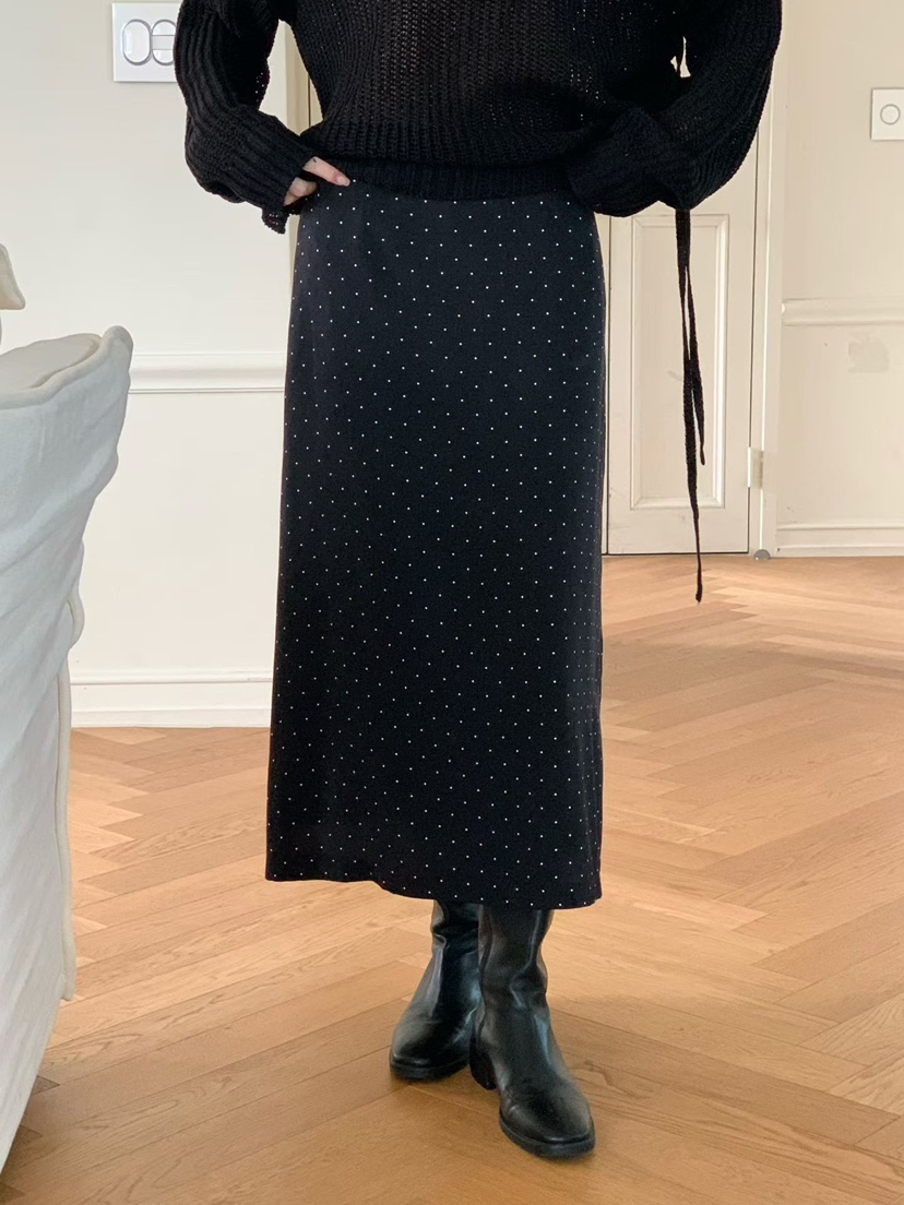 BINUS東大門實拍女裝新品熱賣26春夏時尚職業推薦真品長裙BINUS長裙