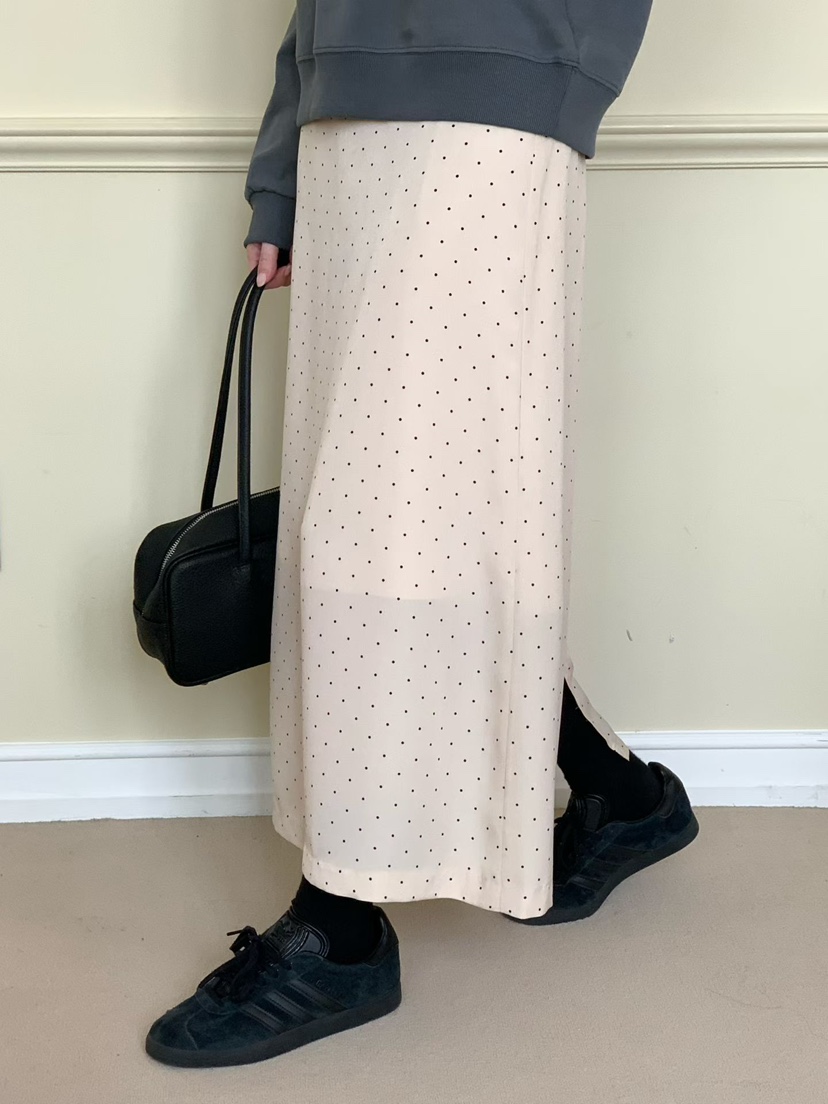 BINUS東大門實拍女裝新品熱賣26春夏時尚職業推薦真品長裙BINUS長裙