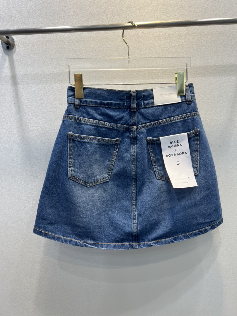 BLUE BANANA韓國代購女裝新款熱賣人氣26春夏推薦裙褲口袋BLUE BANANA裙褲