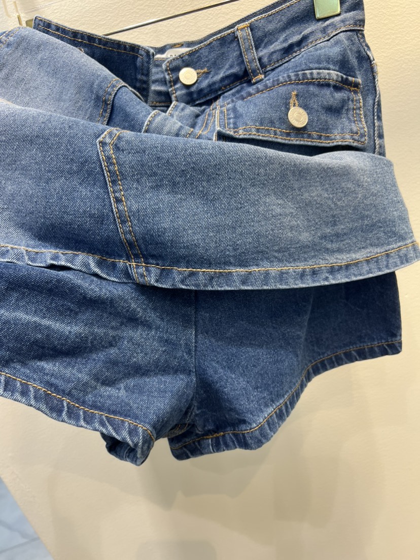 BLUE BANANA韓國代購女裝新款熱賣人氣26春夏推薦裙褲口袋BLUE BANANA裙褲