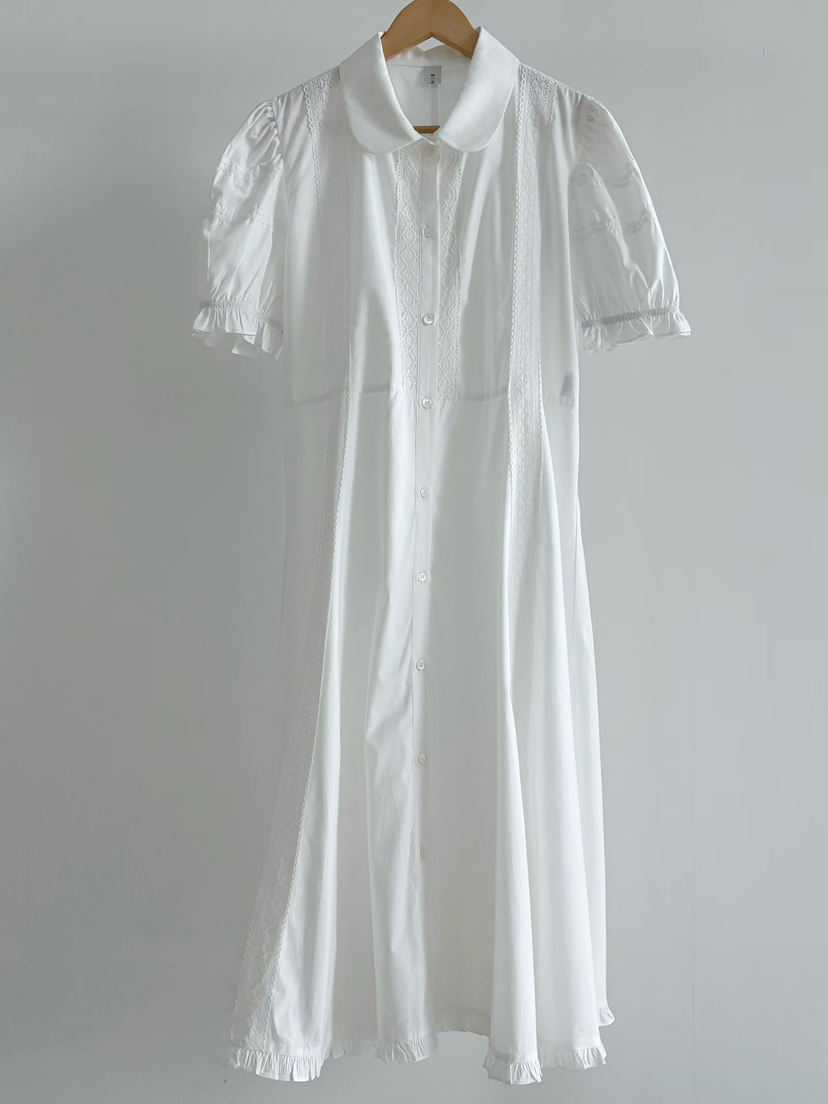 BINUS韓國直郵女士新款休閑熱賣26春夏人氣職業連衣裙復古BINUS連衣裙