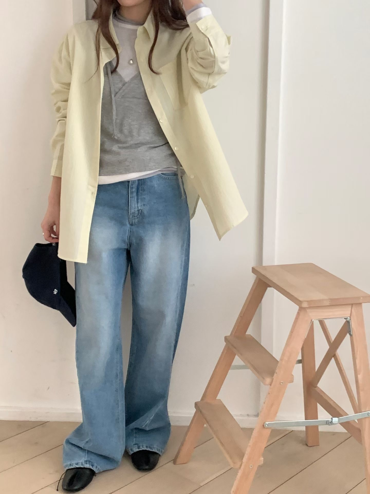 GAMGAK/NEMORETHING東大門實拍女士新款熱賣真品時尚牛仔褲GAMGAK/NEMORETHING牛仔褲