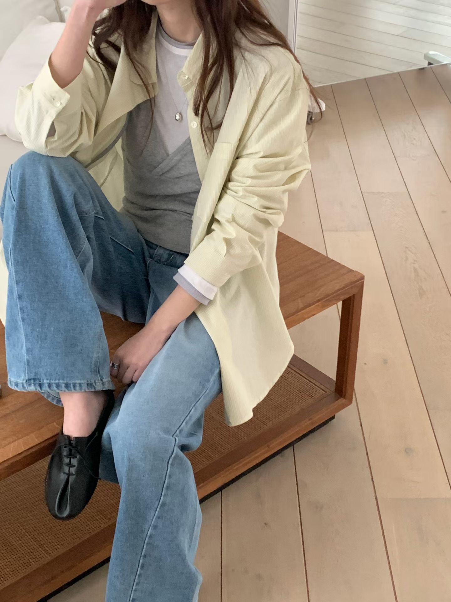 GAMGAK/NEMORETHING東大門實拍女士新款熱賣真品時尚牛仔褲GAMGAK/NEMORETHING牛仔褲