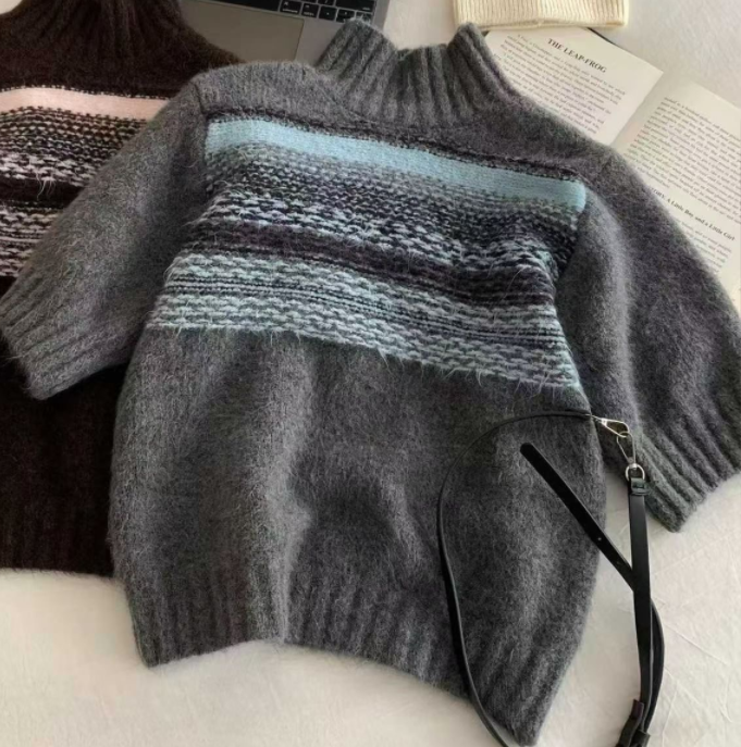 GAMGAK/NEMORETHING韓國直郵女裝新品職業針織衫不含內搭混紡GAMGAK/NEMORETHING針織衫圖色2