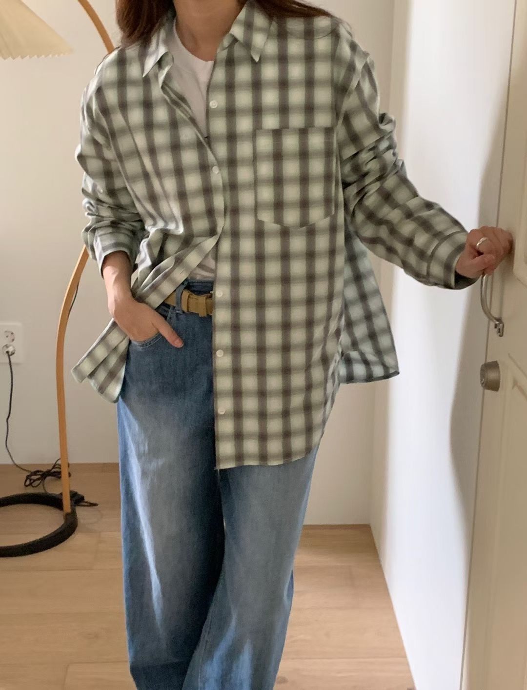 GAMGAK/NEMORETHING韓國直郵女裝新品時尚26春夏襯衫蕾絲衫GAMGAK/NEMORETHING襯衫/蕾絲衫圖色2