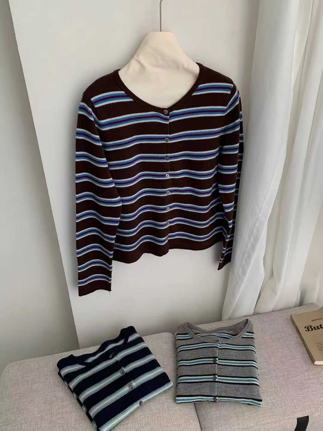 GAMGAK/NEMORETHING東大門直郵女士新款推薦針織衫不含內搭GAMGAK/NEMORETHING針織衫