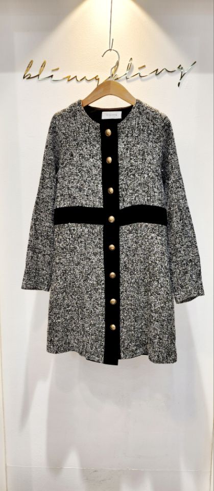 BLING BLING-S/RICO韓國直郵女裝新品職業26春夏連衣裙BLING BLING-S/RICO連衣裙圖色1