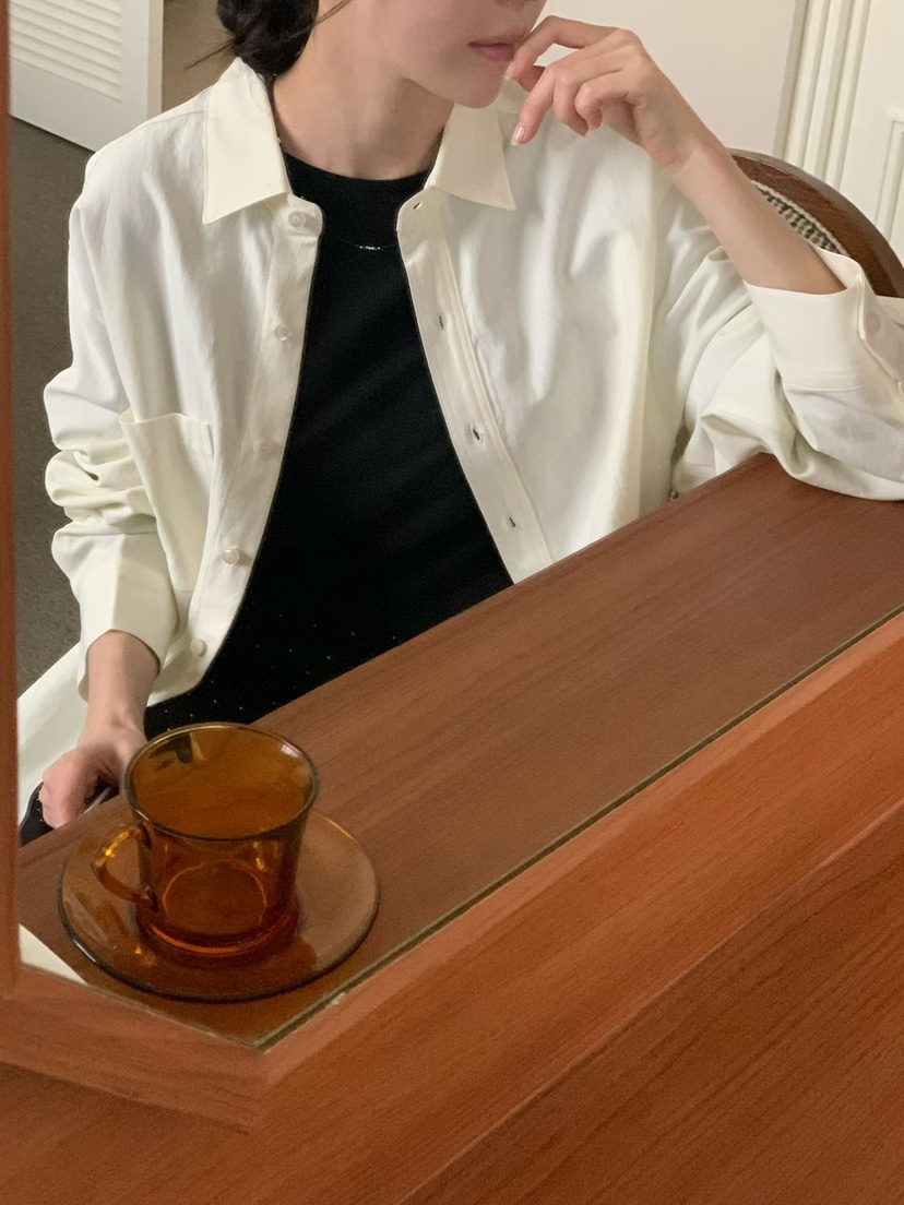 BINUS韓國代購女士新品職業休閑推薦時尚26春夏襯衫蕾絲衫BINUS襯衫/蕾絲衫