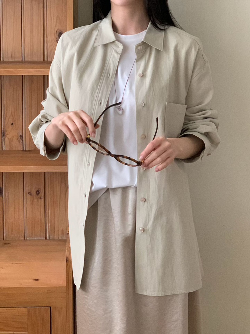 BINUS韓國代購女士新品職業休閑推薦時尚26春夏襯衫蕾絲衫BINUS襯衫/蕾絲衫