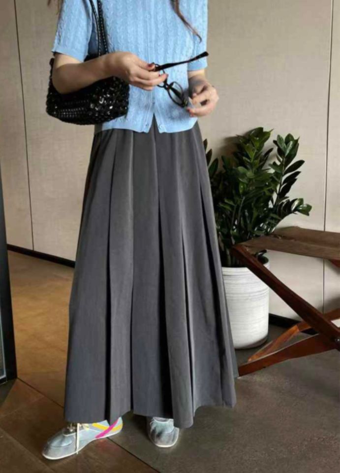 BLING BLING-S/RICO韓國直郵女士新品熱賣推薦長裙百褶BLING BLING-S/RICO長裙圖色1