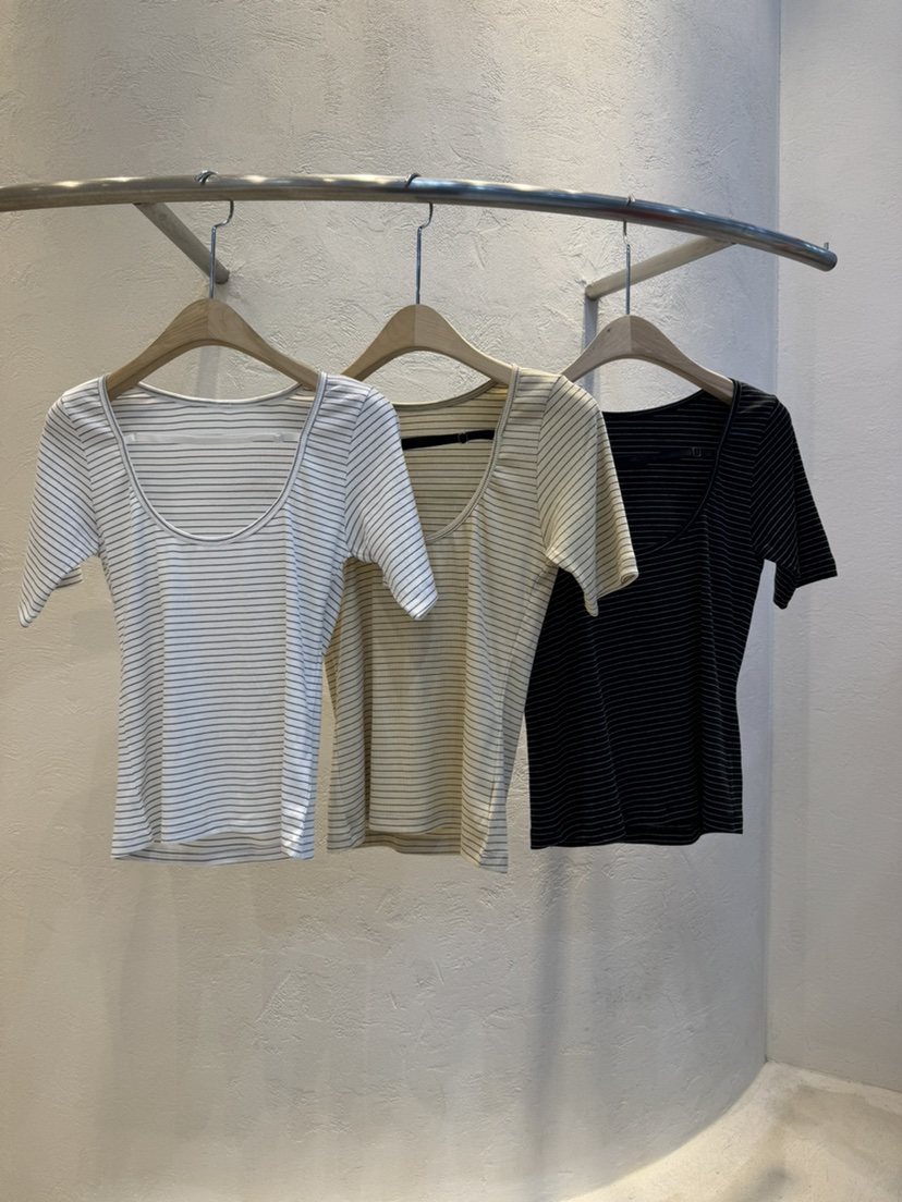 RIAH韓國代購女裝新款熱賣職業推薦休閑時尚真品26春夏T恤船領RIAHT恤