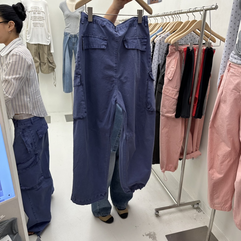 CHAV韓國直郵女裝新款熱賣時尚26春夏職業休閑推薦休閑褲CHAV休閑褲