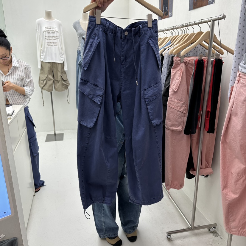 CHAV韓國直郵女裝新款熱賣時尚26春夏職業休閑推薦休閑褲CHAV休閑褲圖色1