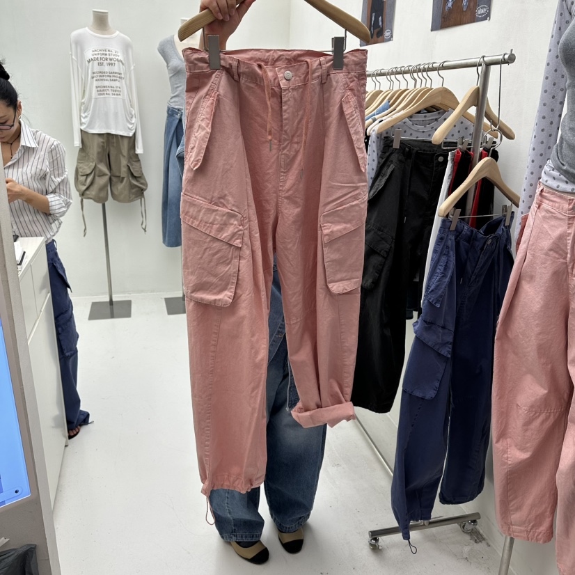 CHAV韓國直郵女裝新款熱賣時尚26春夏職業休閑推薦休閑褲CHAV休閑褲圖色2