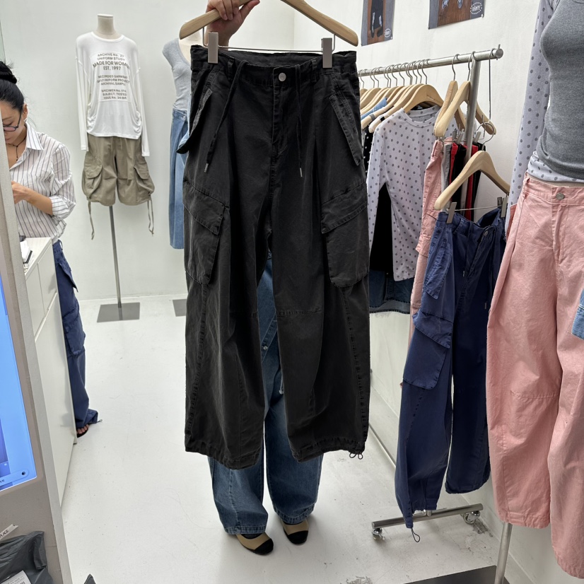 CHAV韓國直郵女裝新款熱賣時尚26春夏職業休閑推薦休閑褲CHAV休閑褲圖色3