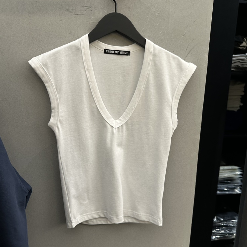 PROJECT WAVE-P東大門代購女裝新款真品時尚人氣吊帶背心PROJECT WAVE吊帶/背心圖色1