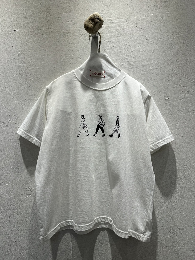 AT NOTE東大門實拍女士新款熱賣休閑真品職業26春夏T恤口袋AT NOTET恤圖色1