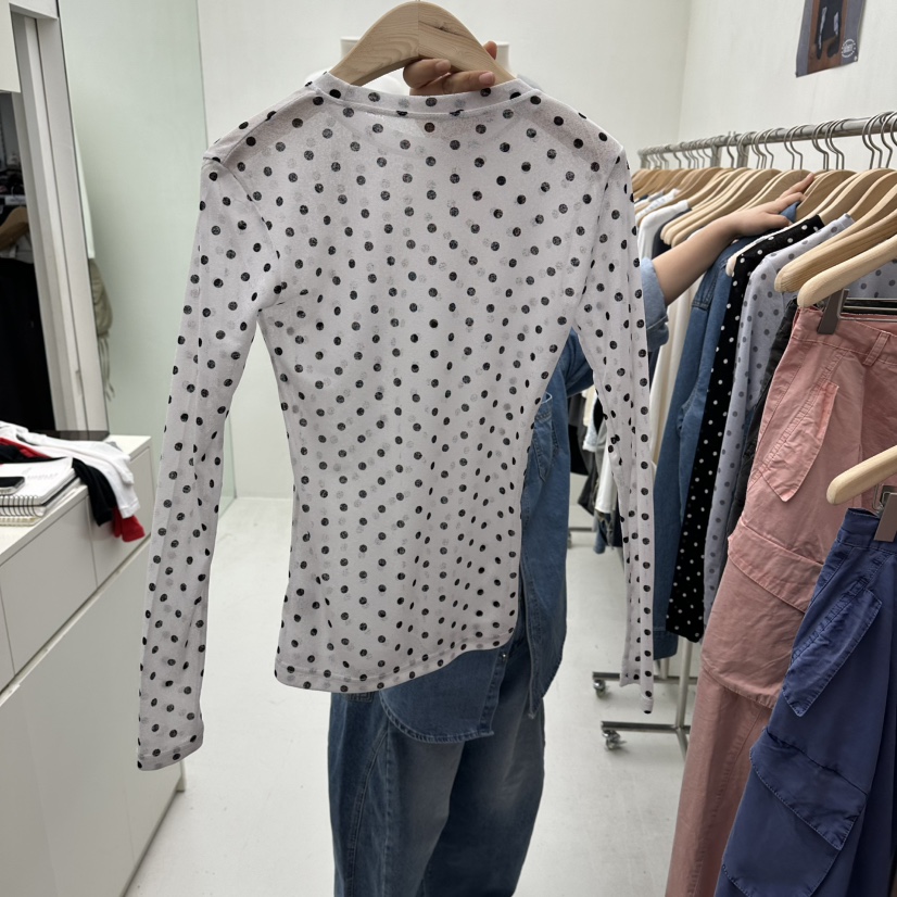 CHAV韓國直郵女裝新品人氣26春夏時尚熱賣職業真品長袖T恤CHAV長袖T恤