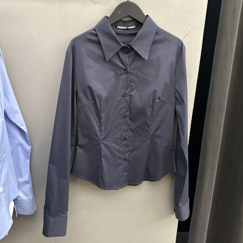 PROJECT WAVE-P韓國直郵女裝新品休閑時尚熱賣襯衫蕾絲衫PROJECT WAVE襯衫/蕾絲衫圖色3