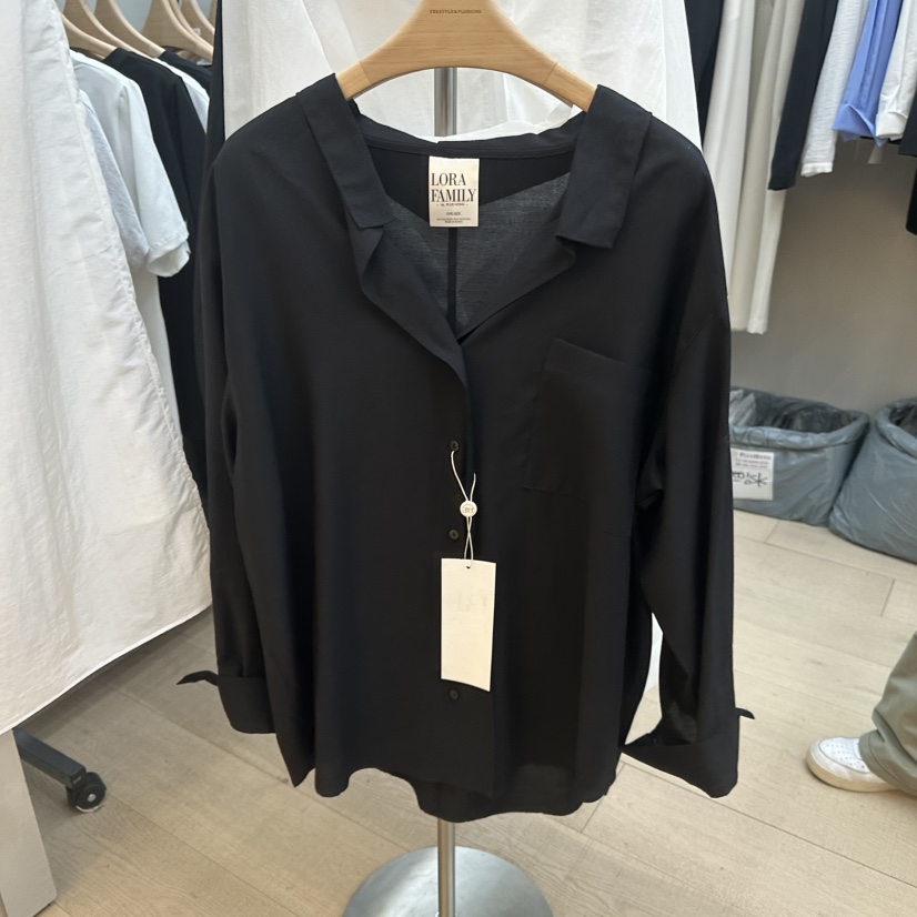 PLUS HONG-P東大門實拍女士新品職業真品休閑襯衫蕾絲衫LORA FAMILY/PLUS HONG襯衫/蕾絲衫圖色2