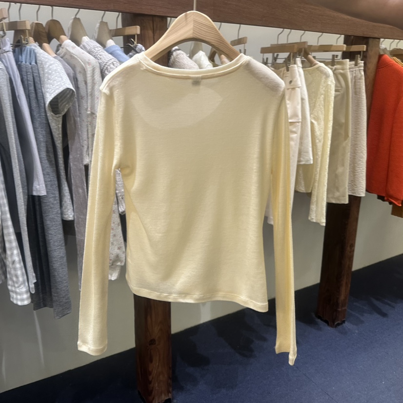 FURE韓國代購女裝新品26春夏推薦熱賣時尚真品人氣長袖T恤FURE長袖T恤